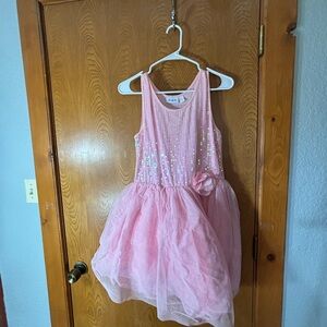Place Pink Sequin Dance or Recital Costume